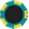 imageVEVOR Inflatable Water Bouncer 15ft Recreational Water Trampoline Portable Bounce Swim Platform with 3Step Ladder ampamp Electric Air Pump Kids Adults Floating Rebounder for Pool Lake Water Sportsyellow