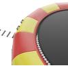 imageVEVOR Inflatable Water Bouncer 15ft Recreational Water Trampoline Portable Bounce Swim Platform with 3Step Ladder ampamp Electric Air Pump Kids Adults Floating Rebounder for Pool Lake Water Sportsred