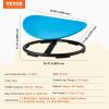 imageVEVOR Kids Swivel Chair 220 LBS Capacity Sensory Spinning Chair Autistic Kids Sensory Toy with NonSlip Metal Base Toddler Sit and Spin for Coordination Balance Focus Training BlueBlue