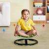 imageVEVOR Kids Swivel Chair 220 LBS Capacity Sensory Spinning Chair Autistic Kids Sensory Toy with NonSlip Metal Base Toddler Sit and Spin for Coordination Balance Focus Training BlueGreen