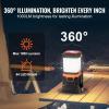 imageVEVOR LED Camping Lantern Allinone 1000LM 360 Illumination 4 Lighting Modes Battery Powered Light Outdoor Robust Flashlight Built to Last Light Ideal for Hiking Fishing Outages Repairs1 PCS D