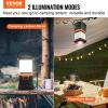 imageVEVOR LED Camping Lantern Allinone 1000LM 360 Illumination 4 Lighting Modes Battery Powered Light Outdoor Robust Flashlight Built to Last Light Ideal for Hiking Fishing Outages Repairs1 PCS D