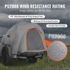 imageVEVOR Large 3 Season SUV Tent for 58 Person Truck Bed Tent Green Aluminum Poles Waterproof PU2000mm Car Camping HikingFits Pickup