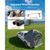 imageVEVOR Large 3 Season SUV Tent for 58 Person Truck Bed Tent Green Aluminum Poles Waterproof PU2000mm Car Camping HikingFits Pickup