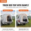 imageVEVOR Large 3 Season SUV Tent for 58 Person Truck Bed Tent Green Aluminum Poles Waterproof PU2000mm Car Camping HikingFits Pickup