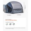 imageVEVOR Large 3 Season SUV Tent for 58 Person Truck Bed Tent Green Aluminum Poles Waterproof PU2000mm Car Camping HikingFits Suv