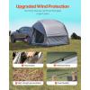 imageVEVOR Large 3 Season SUV Tent for 58 Person Truck Bed Tent Green Aluminum Poles Waterproof PU2000mm Car Camping HikingFits Suv