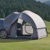 imageVEVOR Large 3 Season SUV Tent for 58 Person Truck Bed Tent Green Aluminum Poles Waterproof PU2000mm Car Camping HikingFits Suv