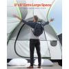 imageVEVOR Large 3 Season SUV Tent for 58 Person Truck Bed Tent Green Aluminum Poles Waterproof PU2000mm Car Camping HikingFits Suv
