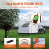 imageVEVOR Large 3 Season SUV Tent for 58 Person Truck Bed Tent Green Aluminum Poles Waterproof PU2000mm Car Camping HikingFits Suv