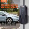 imageVEVOR Level 2 Portable EV Charger 40A 240V Electric Vehicle Charger with 25 ft Charging Cable NEMA 1450P Plug 40A32A24A16A Adjustable Current Plugin Home EV Charging Station for SAE J1772 EVs32 Amp