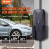 imageVEVOR Level 2 Portable EV Charger 40A 240V Electric Vehicle Charger with 25 ft Charging Cable NEMA 1450P Plug 40A32A24A16A Adjustable Current Plugin Home EV Charging Station for SAE J1772 EVs16 Amp