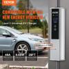 imageVEVOR Level 2 Portable EV Charger 40A 240V Electric Vehicle Charger with 25 ft Charging Cable NEMA 1450P Plug 40A32A24A16A Adjustable Current Plugin Home EV Charging Station for SAE J1772 EVs40 Amp