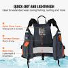imageVEVOR Life Vest for Watersports PFD Life Jacket with Waterproof Nylon ampamp 80N Buoyancy Life VestJacket for Any Water ActivityFishing Kayaking Surfing and More Men and WomenLarge