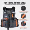 imageVEVOR Life Vest for Watersports PFD Life Jacket with Waterproof Nylon ampamp 80N Buoyancy Life VestJacket for Any Water ActivityFishing Kayaking Surfing and More Men and WomenMedium