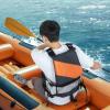 imageVEVOR Life Vest for Watersports PFD Life Jacket with Waterproof Nylon ampamp 80N Buoyancy Life VestJacket for Any Water ActivityFishing Kayaking Surfing and More Men and WomenLarge