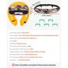 imageVEVOR Manual Inflatable Belt Pack for Adults 105N Buoyancy Over 80 Pounds and Up to 59 in Waist Adjustable Inflatable PFD Waist for SUP Paddelboarding Kayaking CO2 Cylinder Not IncludedGreen