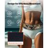 imageVEVOR Manual Inflatable Belt Pack for Adults 105N Buoyancy Over 80 Pounds and Up to 59 in Waist Adjustable Inflatable PFD Waist for SUP Paddelboarding Kayaking CO2 Cylinder Not IncludedGreen