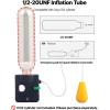 imageVEVOR Manual Inflatable Belt Pack for Adults 105N Buoyancy Over 80 Pounds and Up to 59 in Waist Adjustable Inflatable PFD Waist for SUP Paddelboarding Kayaking CO2 Cylinder Not IncludedBlack