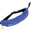 imageVEVOR Manual Inflatable Belt Pack for Adults 105N Buoyancy Over 80 Pounds and Up to 59 in Waist Adjustable Inflatable PFD Waist for SUP Paddelboarding Kayaking CO2 Cylinder Not IncludedBlue