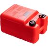 imageVEVOR Marine Tank 634Gallon24L Portable Tank with 98ft Hose Gauge for Outboard Engine Yacht Fishing Deck Boat Red