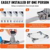 imageVEVOR Mini Fridge Stand 1625 Adjustable Dolly Washing Machine Stand Base with 4 Strong Feet 4 Locking Swivel Wheels Furniture Mover Mobile Base for Washing Machine Washer and Dryer1625inch