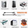 imageVEVOR Mobile Base 500 lbs Weight Capacity Adjustable from 12quot x 12quot to 36quot x 36quot Heavy Duty Universal Mobile Base Stand with Swivel Wheels for Woodworking Equipment Bandsaw Power Tools Machines