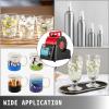 imageVEVOR Mug Press 600W Mug Heat Press 4 In 1 Heat Press Bottle Red Mug Cup Heat Press Machine Mug Sublimation Heat Press for Transferring Pictures on 11oz 9oz 15oz 3oz Mugs Wine Glasses and BottlesRed