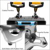 imageVEVOR Mug Press 600W Mug Heat Press 4 In 1 Heat Press Bottle Red Mug Cup Heat Press Machine Mug Sublimation Heat Press for Transferring Pictures on 11oz 9oz 15oz 3oz Mugs Wine Glasses and BottlesGreyblack