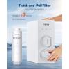imageVEVOR PCF Replace Filter 6Layer PCF Composite Water Filter Replacement PCF Composite Filter Reduces Chlorine ampamp Odor Compatible with Under Sink Water Filter System SS001 SS003 ampamp SS005PCF Filter