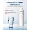 imageVEVOR PCF Replace Filter 6Layer PCF Composite Water Filter Replacement PCF Composite Filter Reduces Chlorine ampamp Odor Compatible with Under Sink Water Filter System SS001 SS003 ampamp SS005PCF Filter