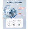 imageVEVOR PCF Replace Filter 6Layer PCF Composite Water Filter Replacement PCF Composite Filter Reduces Chlorine ampamp Odor Compatible with Under Sink Water Filter System SS001 SS003 ampamp SS005400 GPD RO Filter