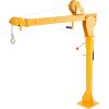 imageVEVOR Pickup Truck Crane with 1100 lbs Manual Winch Folding TruckMounted Bed Crane Steel Pickup Truck Jib Crane Hoist 360 Swivel for Lifting Goods in Construction Factory