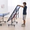 imageVEVOR Ping Pong Table Professional Table Tennis Game Indoor MDF Portable Table Tennis Table Foldable Ping Pong Table with Quick Clamp Net and Lockable Wheel 10 Minute Easy Assembly 18mm Tabletops