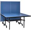 imageVEVOR Ping Pong Table Professional Table Tennis Game Indoor MDF Portable Table Tennis Table Foldable Ping Pong Table with Quick Clamp Net and Lockable Wheel 10 Minute Easy Assembly 18mm Tabletops