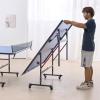 imageVEVOR Ping Pong Table Professional Table Tennis Game Indoor MDF Portable Table Tennis Table Foldable Ping Pong Table with Quick Clamp Net and Lockable Wheel 10 Minute Easy Assembly 12mm Tabletops