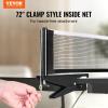 imageVEVOR Ping Pong Table Professional Table Tennis Game Indoor MDF Portable Table Tennis Table Foldable Ping Pong Table with Quick Clamp Net and Lockable Wheel 10 Minute Easy Assembly 18mm Tabletops