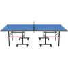 imageVEVOR Ping Pong Table Professional Table Tennis Game Indoor MDF Portable Table Tennis Table Foldable Ping Pong Table with Quick Clamp Net and Lockable Wheel 10 Minute Easy Assembly 18mm Tabletops