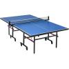 imageVEVOR Ping Pong Table Professional Table Tennis Game Indoor MDF Portable Table Tennis Table Foldable Ping Pong Table with Quick Clamp Net and Lockable Wheel 10 Minute Easy Assembly 25mm Tabletops