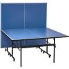 imageVEVOR Ping Pong Table Professional Table Tennis Game Indoor MDF Portable Table Tennis Table Foldable Ping Pong Table with Quick Clamp Net and Lockable Wheel 10 Minute Easy Assembly 12mm Tabletops