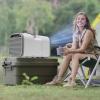 imageVEVOR Portable Air Conditioner 4250 BTU 3Speed Air Conditioning Unit with 24H Timer Air Portable AC Compatible with ACDC 24V for Outdoor Tent Camping RVs or Home Use White4250BTU ACDC 24V