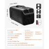 imageVEVOR Portable Air Conditioner 4250 BTU 3Speed Air Conditioning Unit with 24H Timer Air Portable AC Compatible with ACDC 24V for Outdoor Tent Camping RVs or Home Use White4000BTU AC 110V