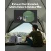 imageVEVOR Portable Air Conditioner 4250 BTU 3Speed Air Conditioning Unit with 24H Timer Air Portable AC Compatible with ACDC 24V for Outdoor Tent Camping RVs or Home Use White5000BTU ACDC 48V