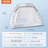 imageVEVOR Portable Paint Booth10x7x6ft Larger Spray Paint Tent with Builtin Floor ampamp Mesh Screen ampamp Windproof Hooks Painting Tent Station for Furniture DIY Hobby Tool Spray Paint ShelterExtra Large75x52x52ft