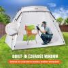 imageVEVOR Portable Paint Booth10x7x6ft Larger Spray Paint Tent with Builtin Floor ampamp Mesh Screen ampamp Windproof Hooks Painting Tent Station for Furniture DIY Hobby Tool Spray Paint ShelterExtra Large75x52x52ft