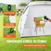 imageVEVOR Portable Paint Booth10x7x6ft Larger Spray Paint Tent with Builtin Floor ampamp Mesh Screen ampamp Windproof Hooks Painting Tent Station for Furniture DIY Hobby Tool Spray Paint ShelterExtra Large10x7x6ft
