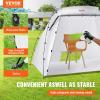 imageVEVOR Portable Paint Booth10x7x6ft Larger Spray Paint Tent with Builtin Floor ampamp Mesh Screen ampamp Windproof Hooks Painting Tent Station for Furniture DIY Hobby Tool Spray Paint ShelterExtra Large75x52x52ft