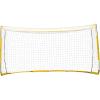 imageVEVOR Portable Soccer Goal 12 x 6 ft Large Practice Soccer Net Steel Fiberglass Structure Training Goal Set with Carry Bag AllWeather Outdoor Use for Backyards Parks School FieldsFiberglass Rod Cube