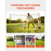 imageVEVOR Portable Soccer Goal 12 x 6 ft Large Practice Soccer Net Steel Fiberglass Structure Training Goal Set with Carry Bag AllWeather Outdoor Use for Backyards Parks School FieldsFiberglass Rod Cube