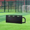 imageVEVOR Portable Soccer Wall with 2 Angles Rebound Foldable HDPE Kickback Rebound Board Soccer Training Equipment for Kids and Adults Passing ampamp Shooting Practice40X16